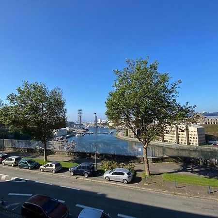 Milin : Appt 2 Ch Vue Sur Mer, Lumineux - Centre-Ville, Proche Facs, Telepherique Et Arsenal. Brest Exterior photo