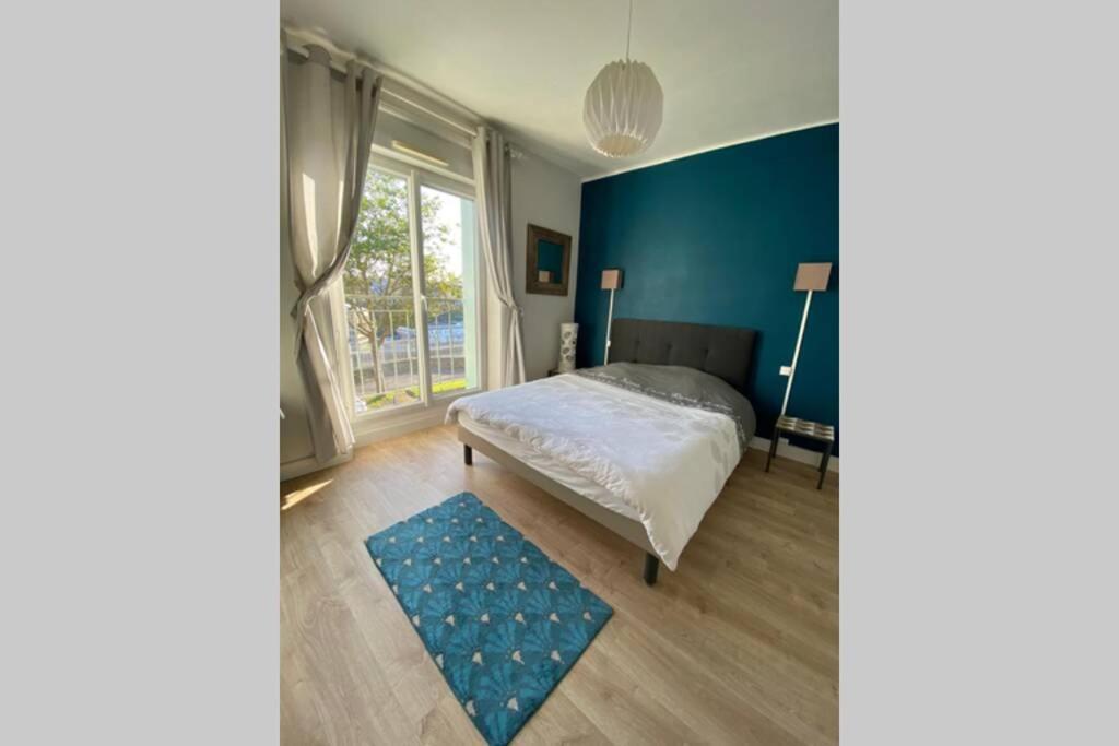 Milin : Appt 2 Ch Vue Sur Mer, Lumineux - Centre-Ville, Proche Facs, Telepherique Et Arsenal. Brest Exterior photo